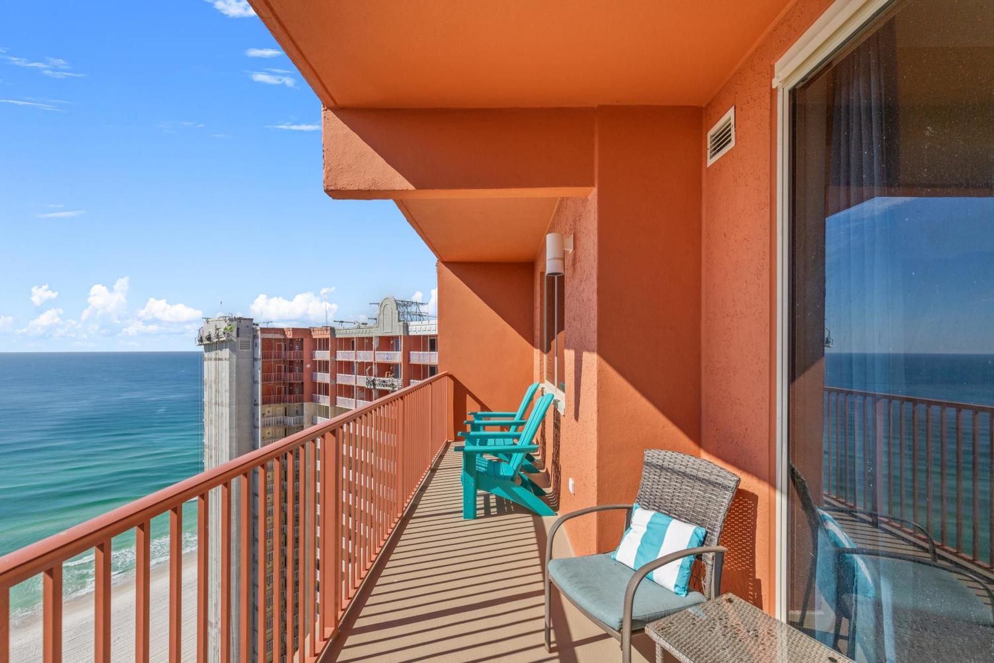 Penthouse With Beautiful Beach Views! 1 Bedroom, 2 Bathroom Penthouse! Panama City Beach Exteriér fotografie