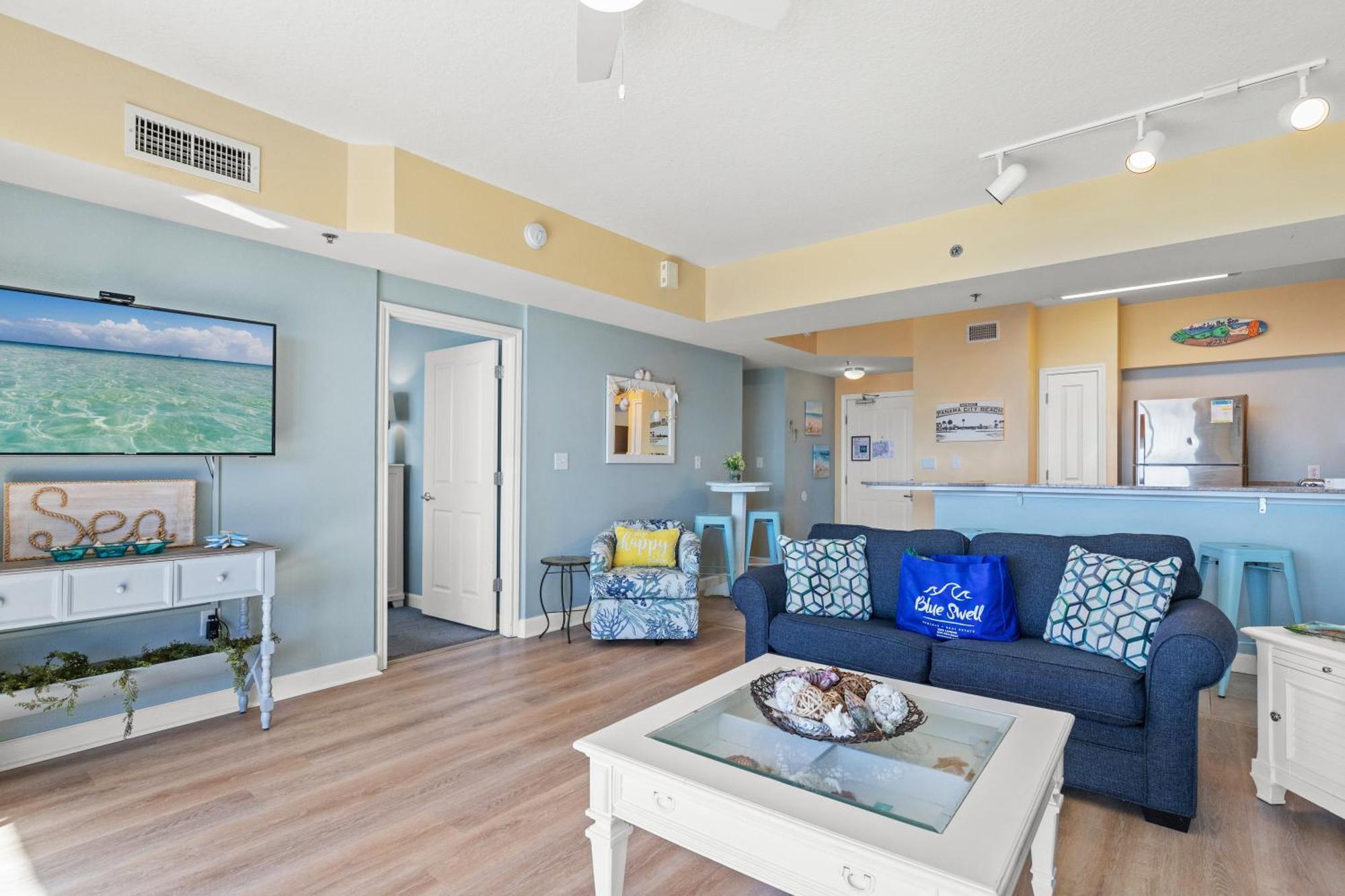 Penthouse With Beautiful Beach Views! 1 Bedroom, 2 Bathroom Penthouse! Panama City Beach Exteriér fotografie