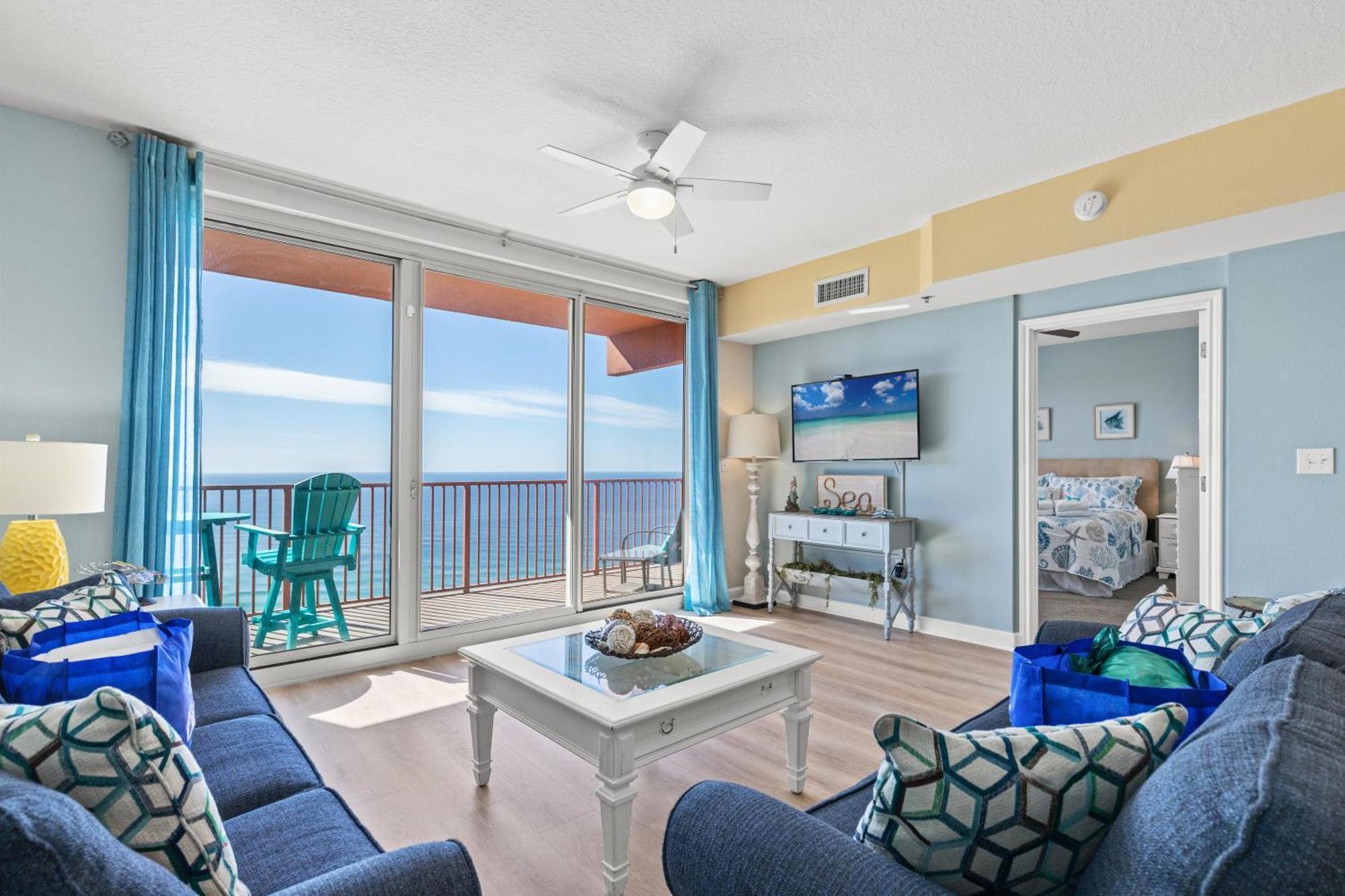 Penthouse With Beautiful Beach Views! 1 Bedroom, 2 Bathroom Penthouse! Panama City Beach Exteriér fotografie