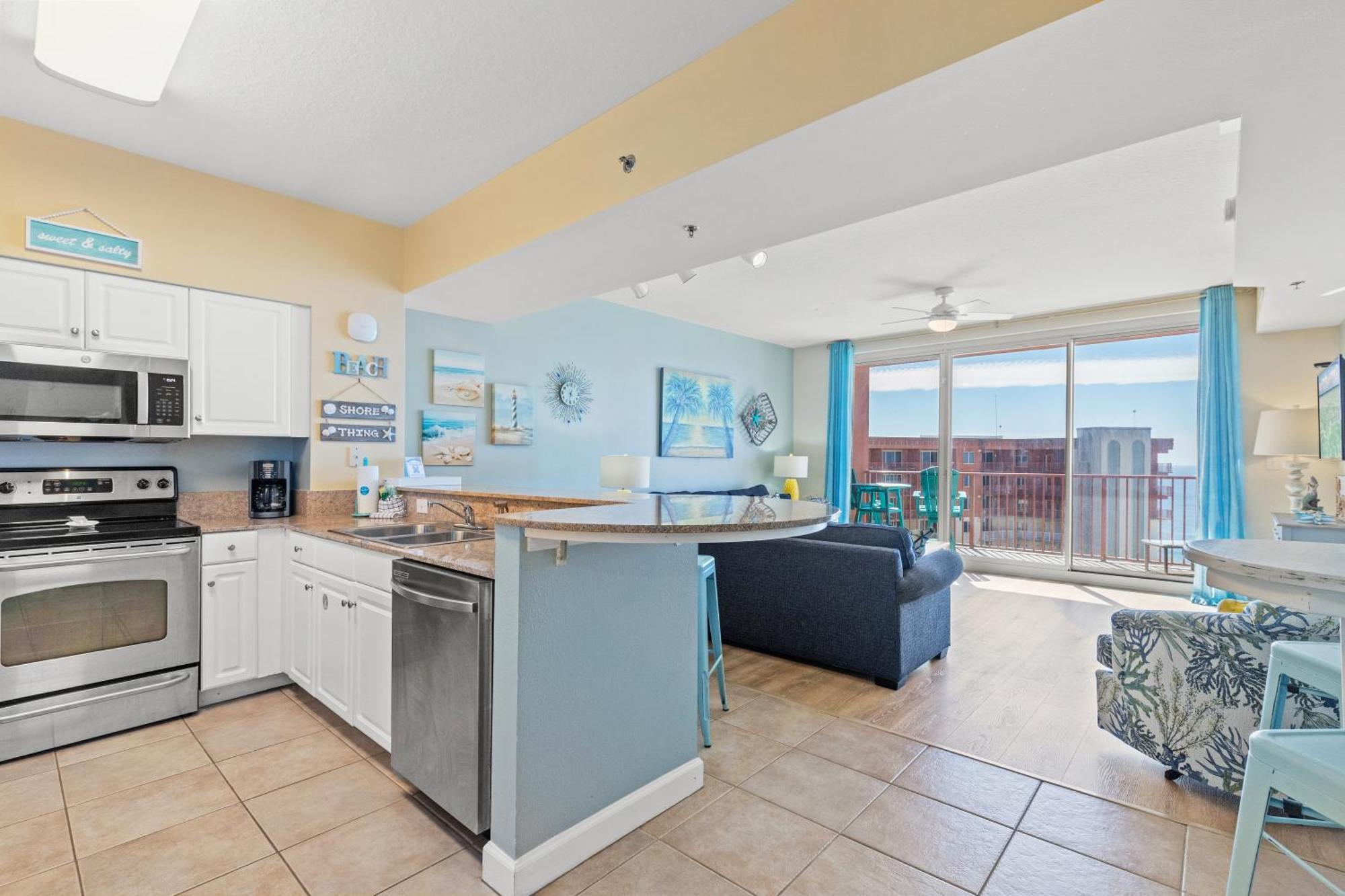 Penthouse With Beautiful Beach Views! 1 Bedroom, 2 Bathroom Penthouse! Panama City Beach Exteriér fotografie